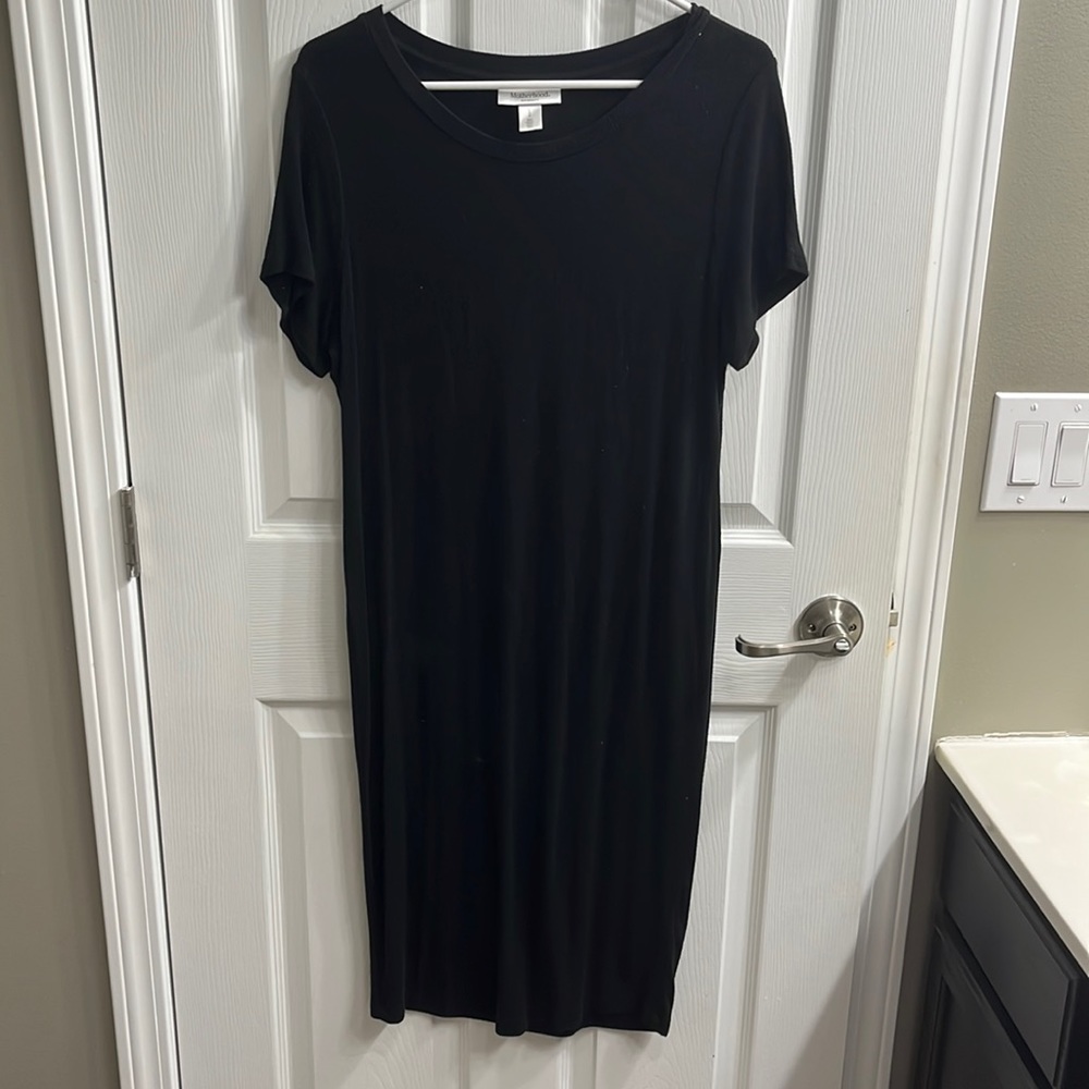 Motherhood Maternity Black Dress
